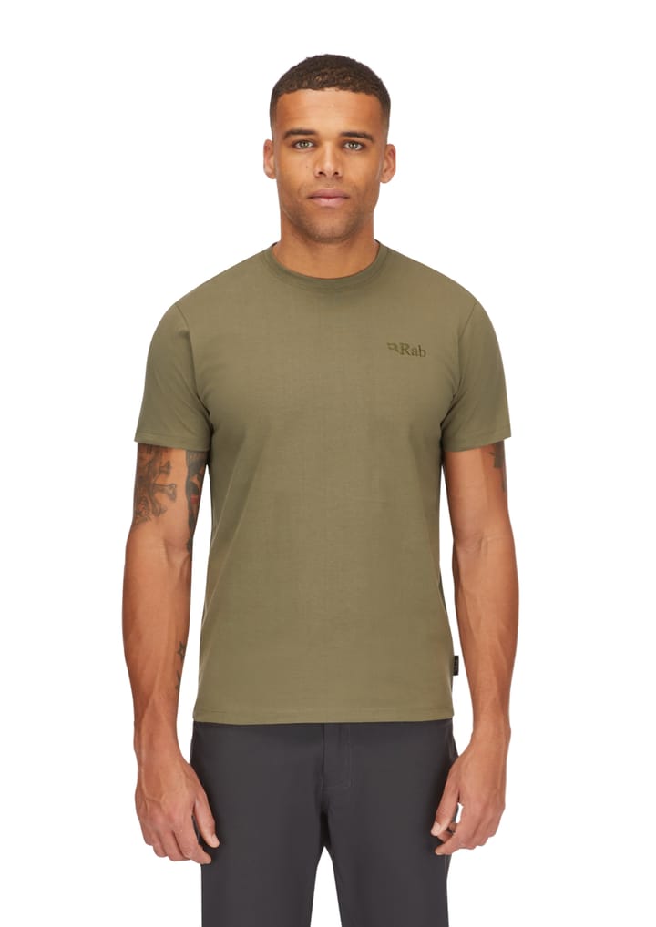 Rab Basecamp Logo Tee Light Khaki Rab