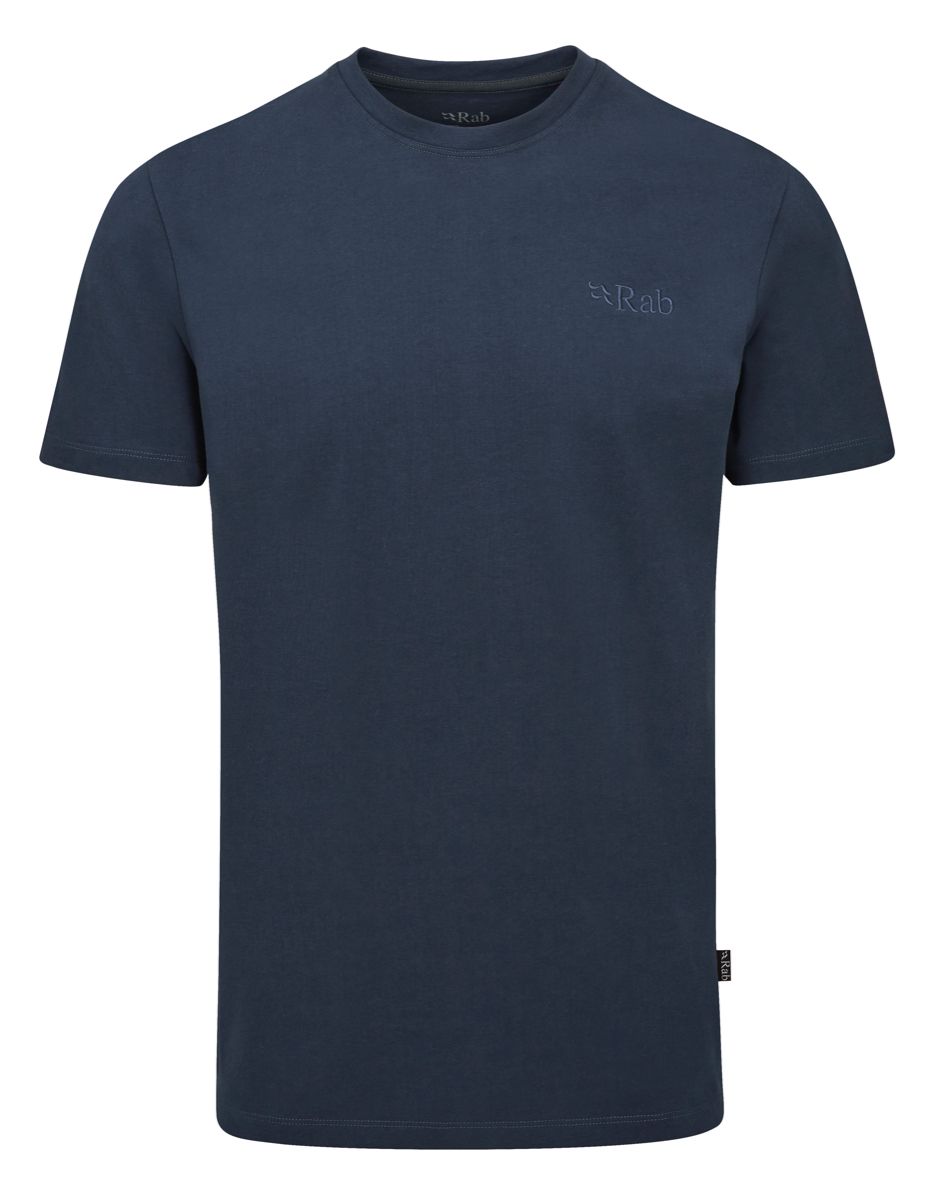 Rab Basecamp Logo Tee Tempest Blue