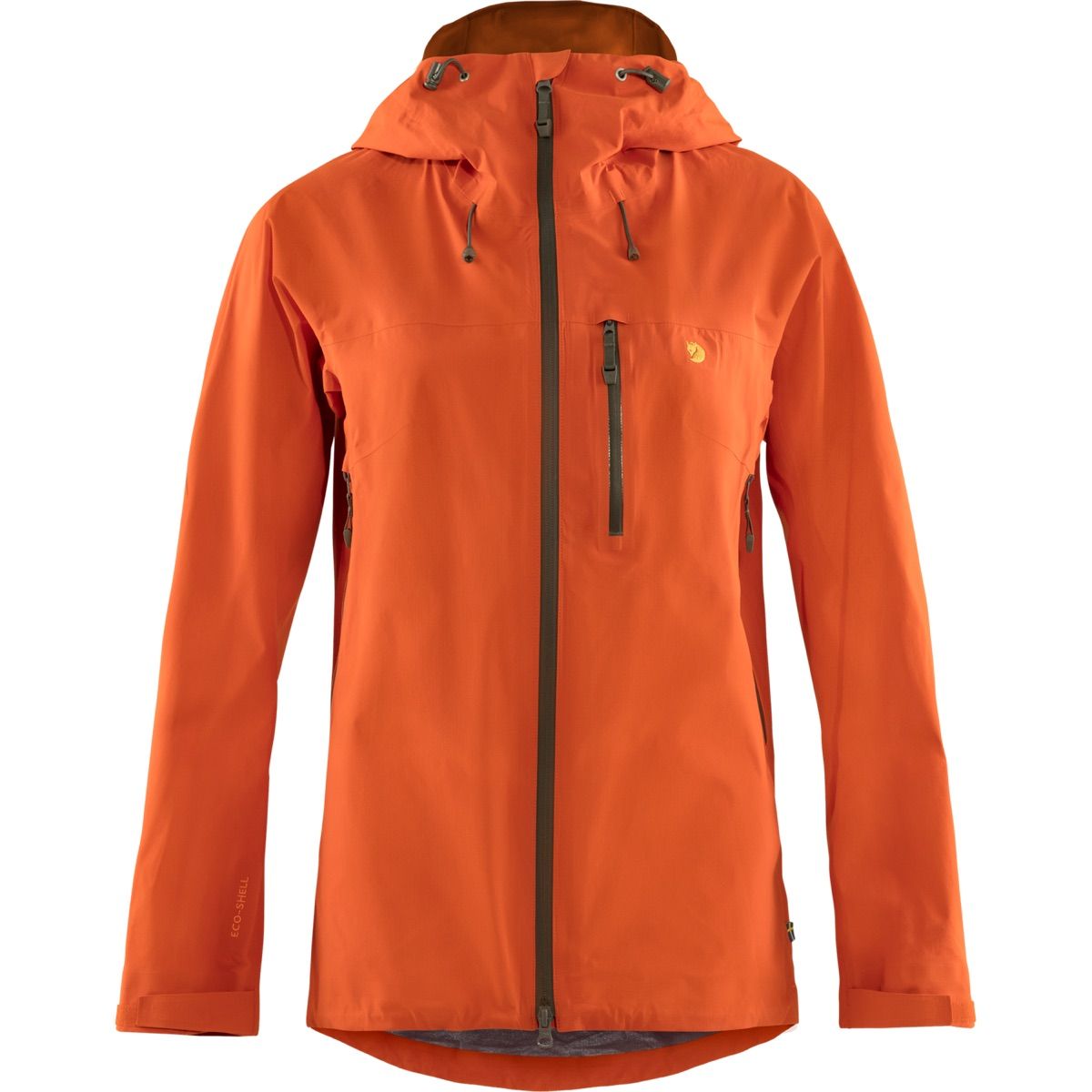 Fjällräven Women's Bergtagen Lite Eco-shell Jacket Hokkaido Orange