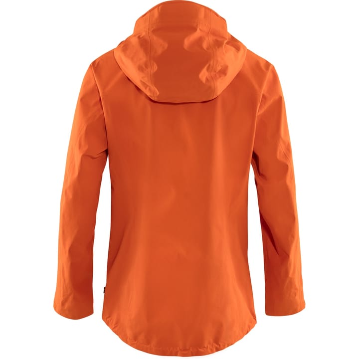 Fjällräven Women's Bergtagen Lite Eco-shell Jacket Hokkaido Orange Fjällräven