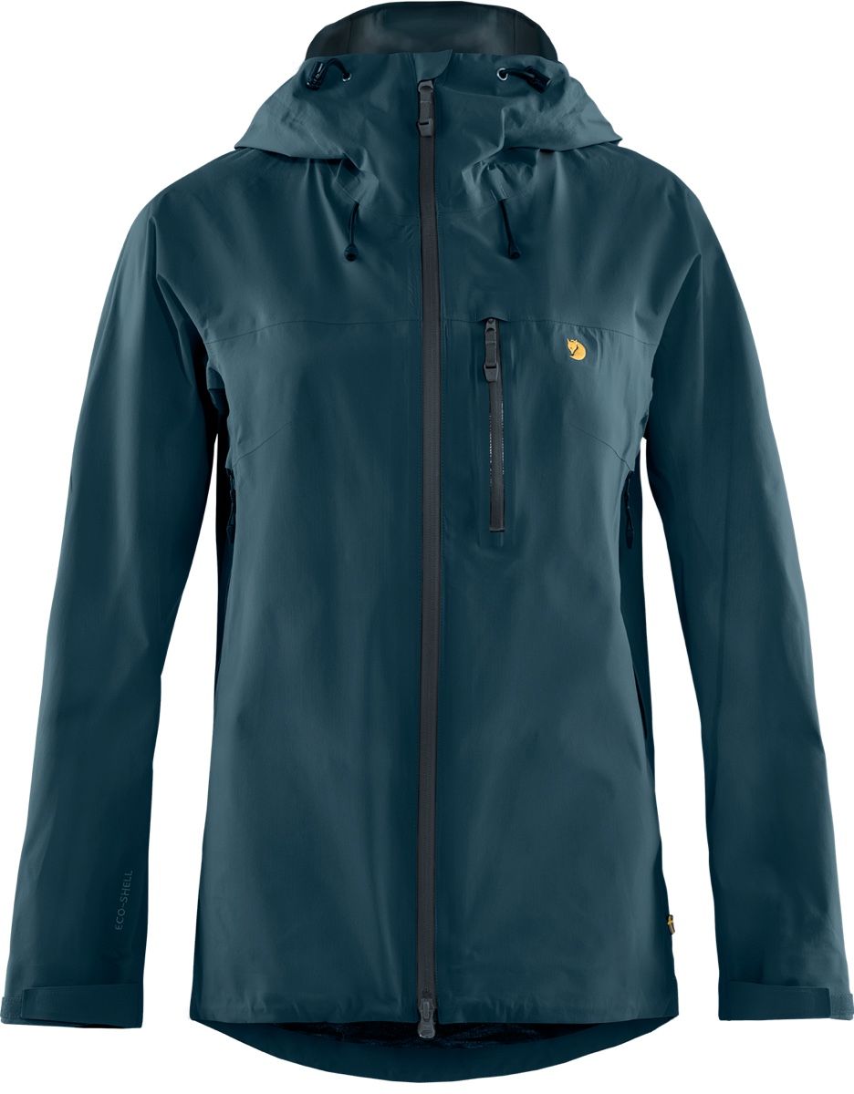 Fjällräven Women's Bergtagen Lite Eco-shell Jacket Mountain Blue