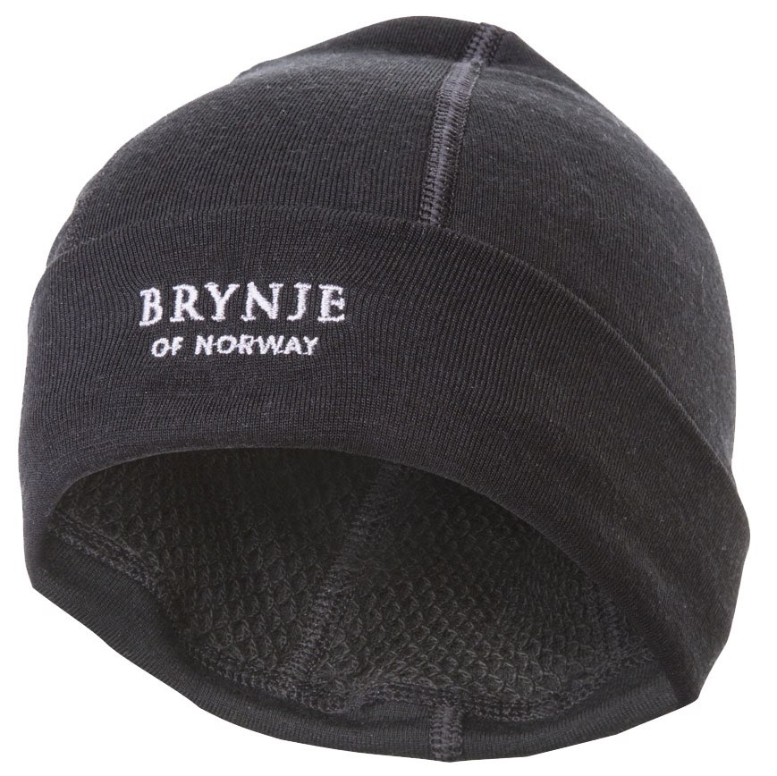 Beanie/Headband | Super Thermo Hat Black | Brynje