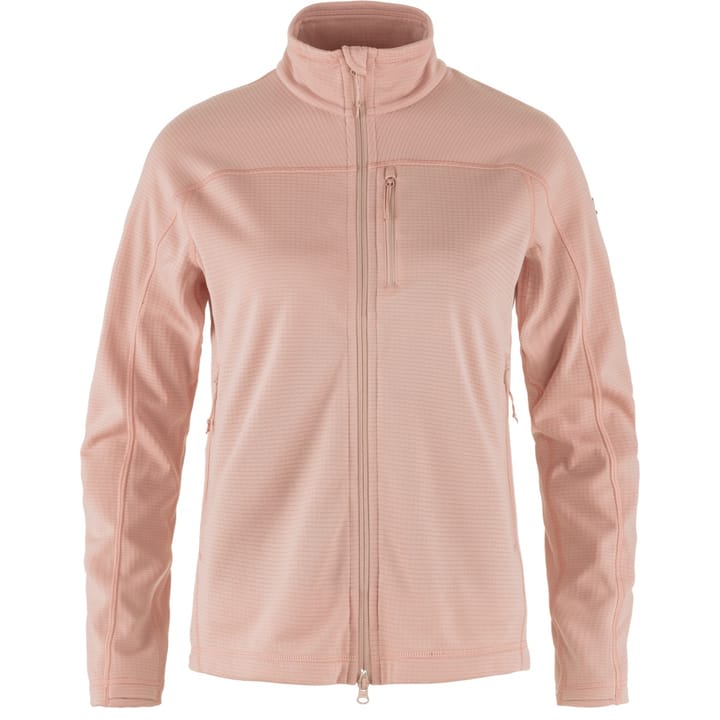 Fjällräven Women's Abisko Lite Fleece Jacket Chalk Rose Fjällräven