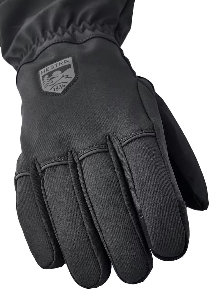 Hestra Czone Contact Gauntlet - 5 Finger Black Hestra