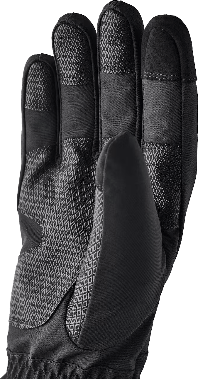 Hestra Czone Contact Gauntlet - 5 Finger Black Hestra