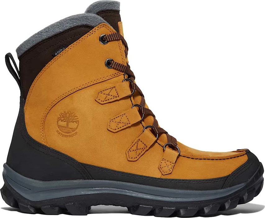 Timberland Men's Chillberg Mid Lace-Up Waterproof Hiking Boot Wheat, 43.5