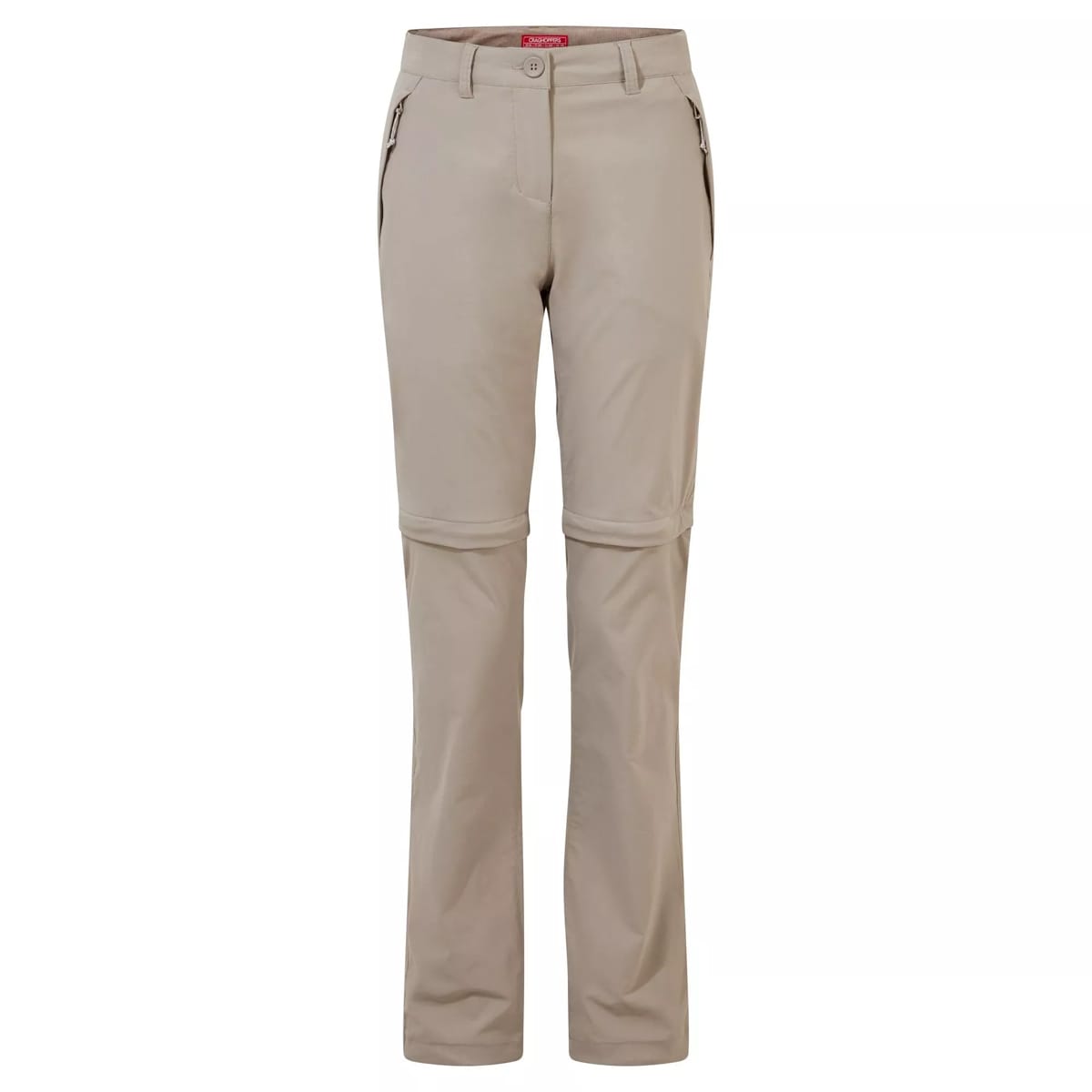 Craghoppers Women’s Nosilife Pro Convertible Trousers Mushroom