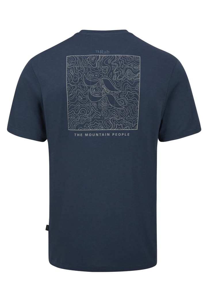 Rab Crimp Elevation Tee Tempest Blue Rab