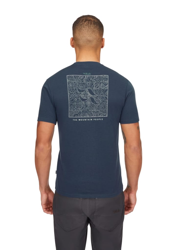 Rab Crimp Elevation Tee Tempest Blue Rab