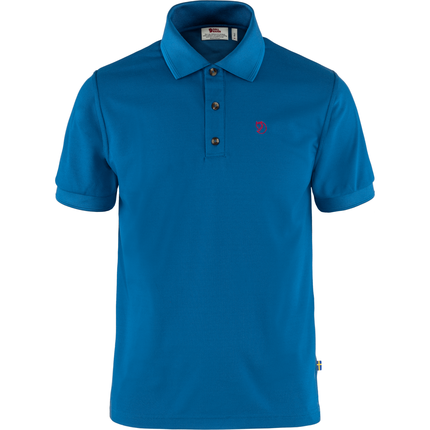 Fjällräven Men’s Crowley Pique Shirt Alpine Blue