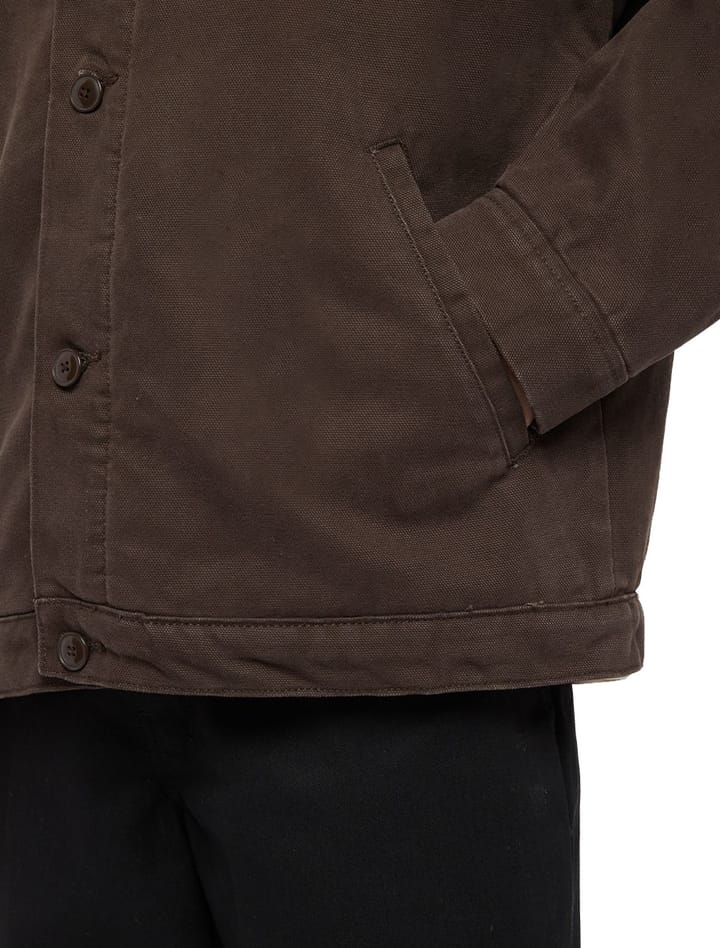 Dickies Men's Duck Canvas Deck Jacket Dark Brown Dickies