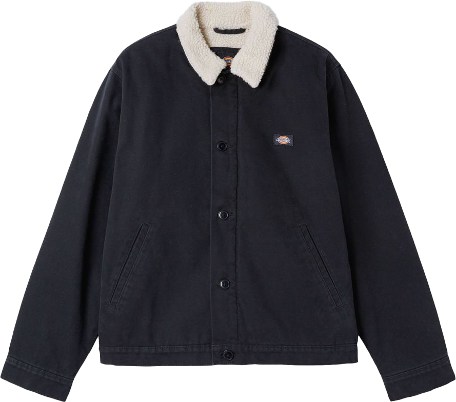 Dickies Men’s Duck Canvas Deck Jacket Sw Black