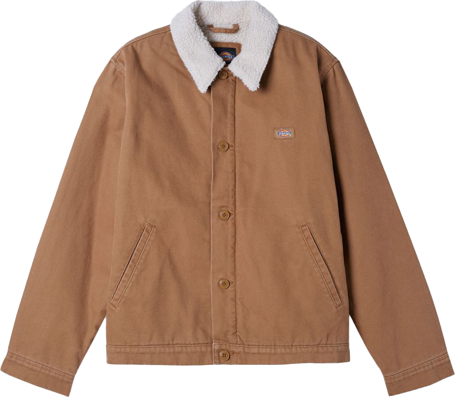 Dickies Men’s Duck Canvas Deck Jacket Sw Brown Duck