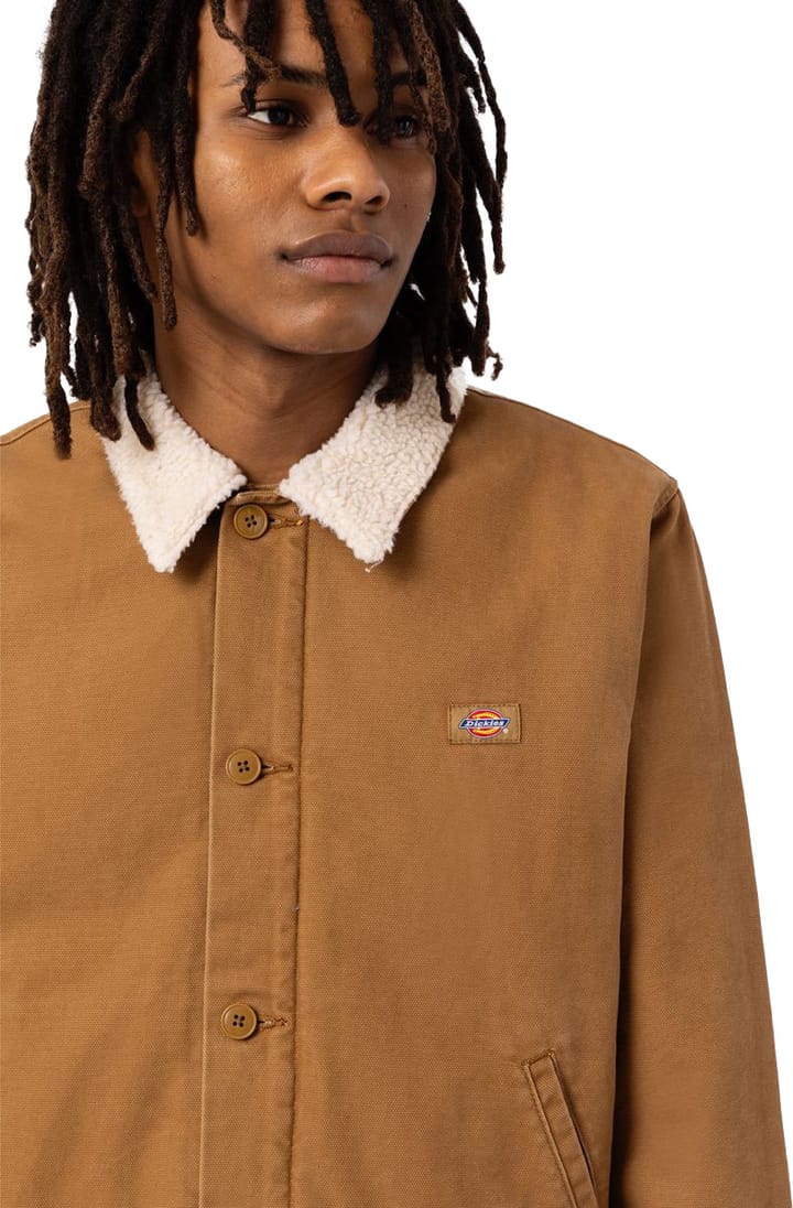 Dickies Men's Duck Canvas Deck Jacket Sw Brown Duck Dickies