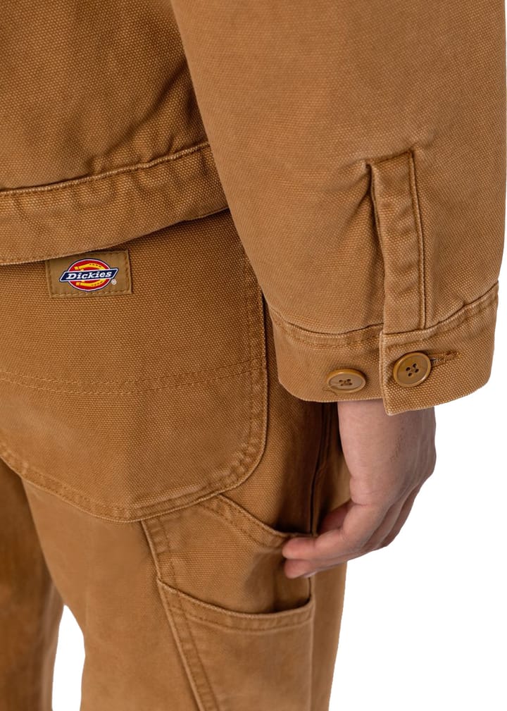 Dickies Men's Duck Canvas Deck Jacket Sw Brown Duck Dickies