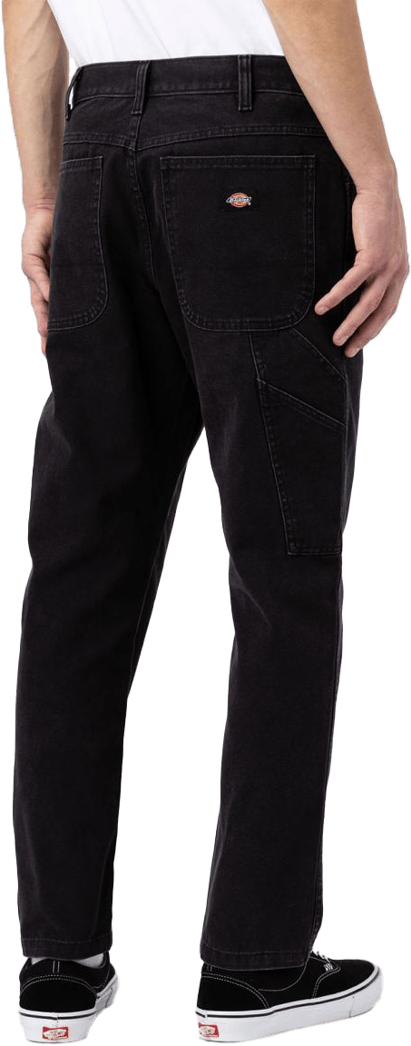 Men's Duck Canvas Carpenter Pants SW BLACK Dickies