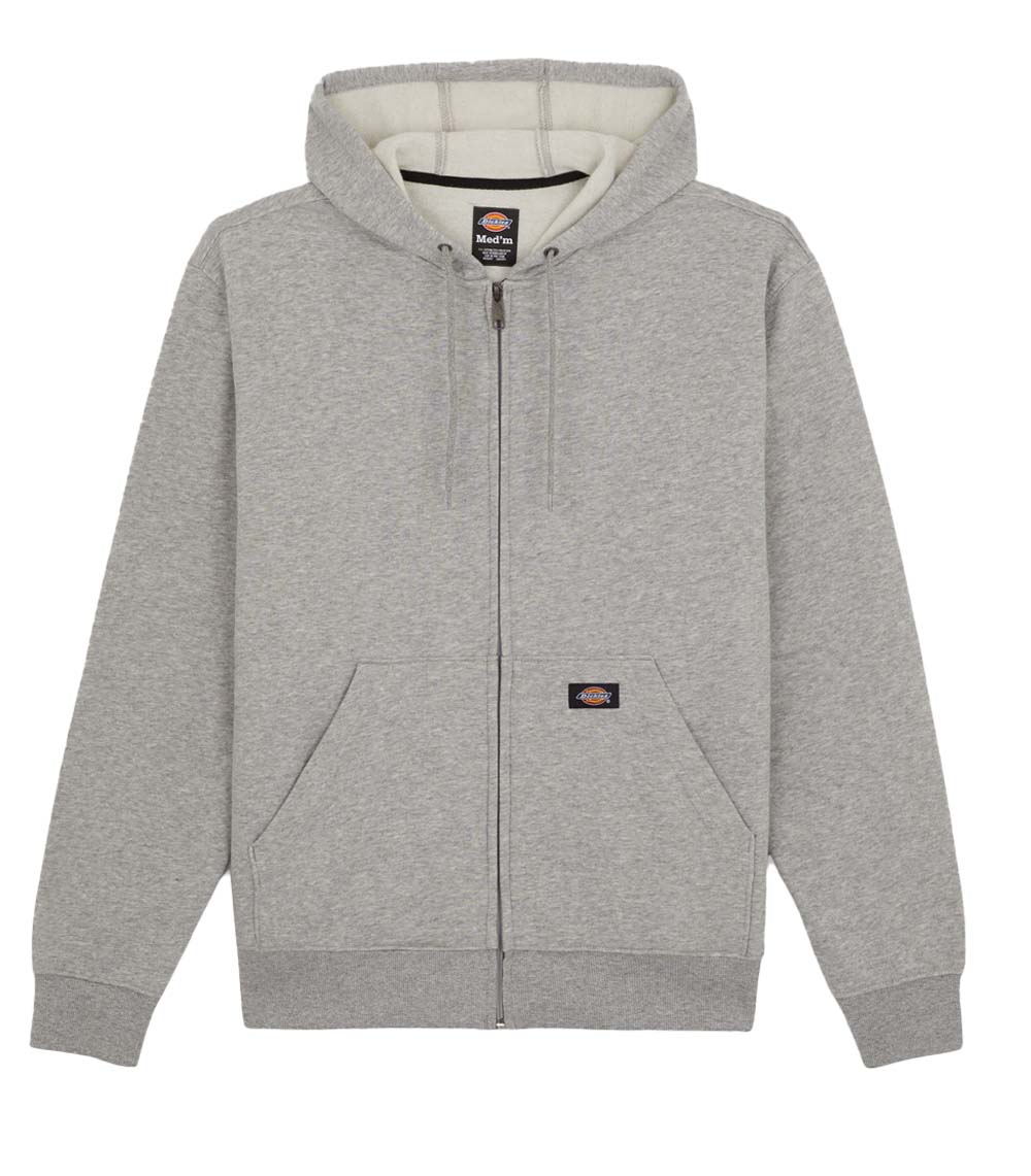 Dickies Men’s Everyday Fleece Zip Hoodie Heather Grey