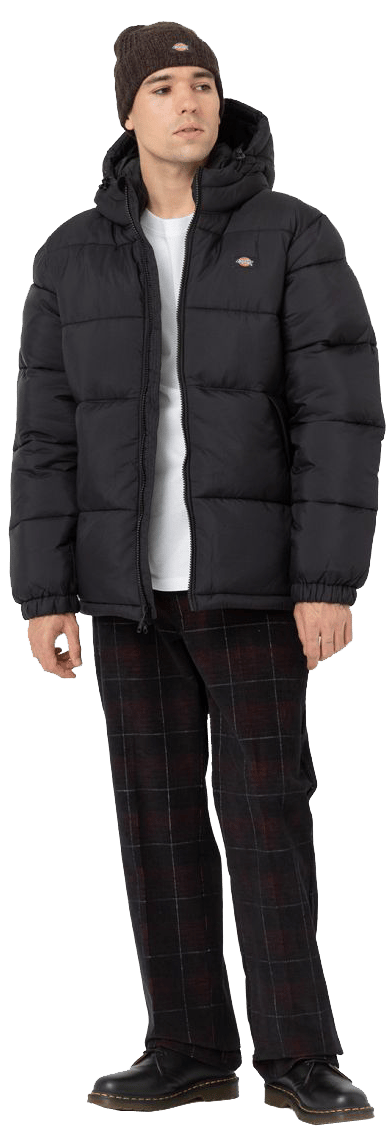 Dickies Men's Waldenburg Hooded Jacket Black Dickies