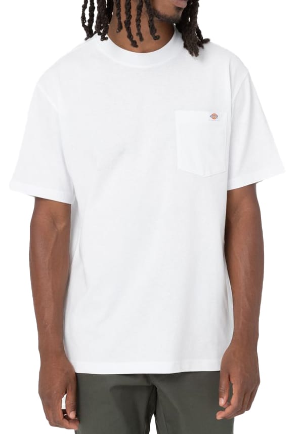 Dickies Men's Luray Short Sleeve Pocket Tee White Dickies