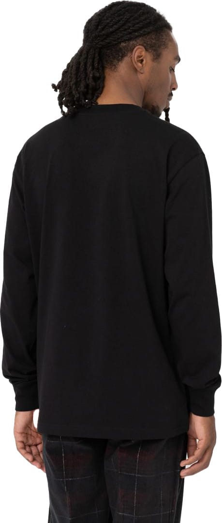 Dickies Men's Luray Long Sleeve Pocket T-Shirt Black Dickies