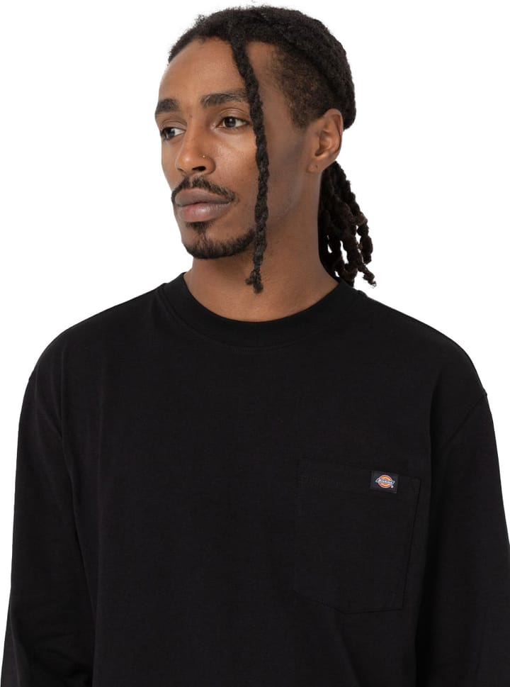 Dickies Men's Luray Long Sleeve Pocket T-Shirt Black Dickies