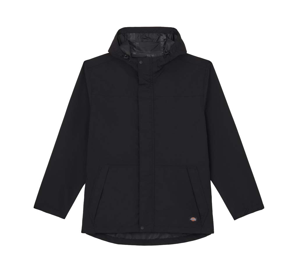 Dickies Men’s Waterproof Rain Jacket Black