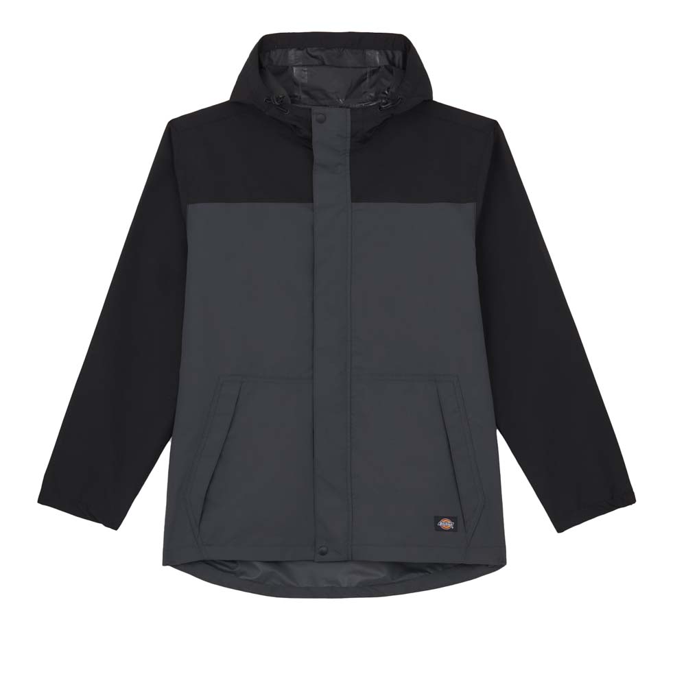 Dickies Men’s Waterproof Rain Jacket Charcoal