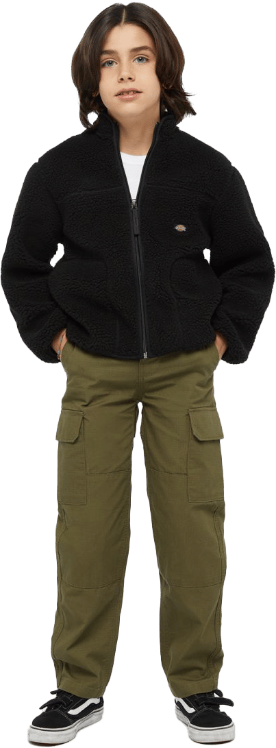 Dickies Kids' Mount Hope Fleece Black Dickies