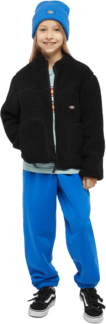 Dickies Kids' Mount Hope Fleece Black Dickies