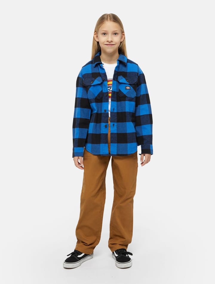 Dickies Kids' Sacramento Shirt Turkish Sea Dickies