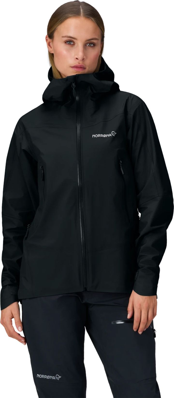 Norrøna Women's Falketind GORE-TEX Jacket Caviar Black Norrøna