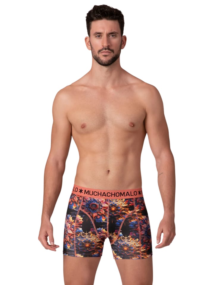 Muchachomalo 1010 Nostalgic 2pk Boxer Print/Print Muchachomalo