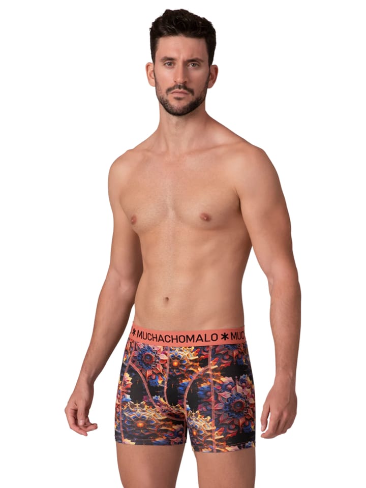 Muchachomalo 1010 Nostalgic 2pk Boxer Print/Print Muchachomalo