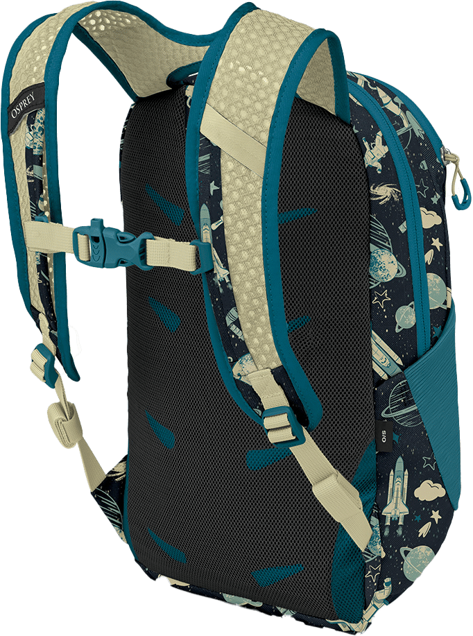 Osprey Kids' Daylite Jr Space Travel Print/Antique Blue Osprey