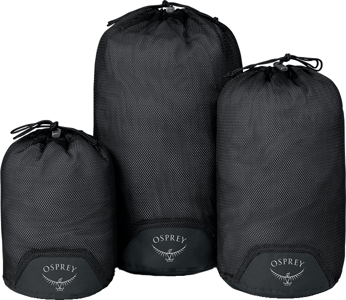 Osprey Daylite Mesh Stuff Sack Set Black Osprey