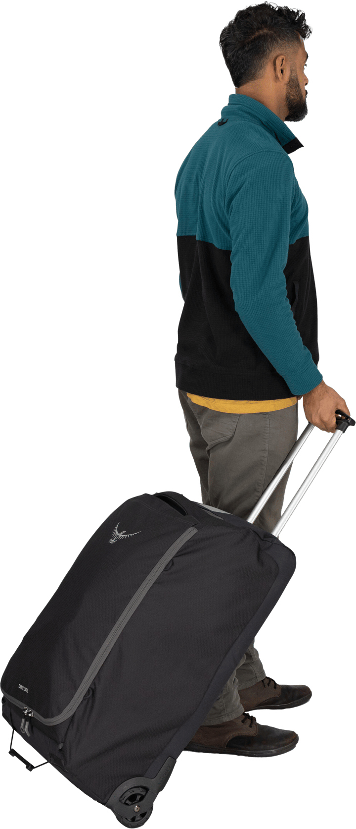 Osprey Daylite Wheeled Duffel 85 Black Osprey