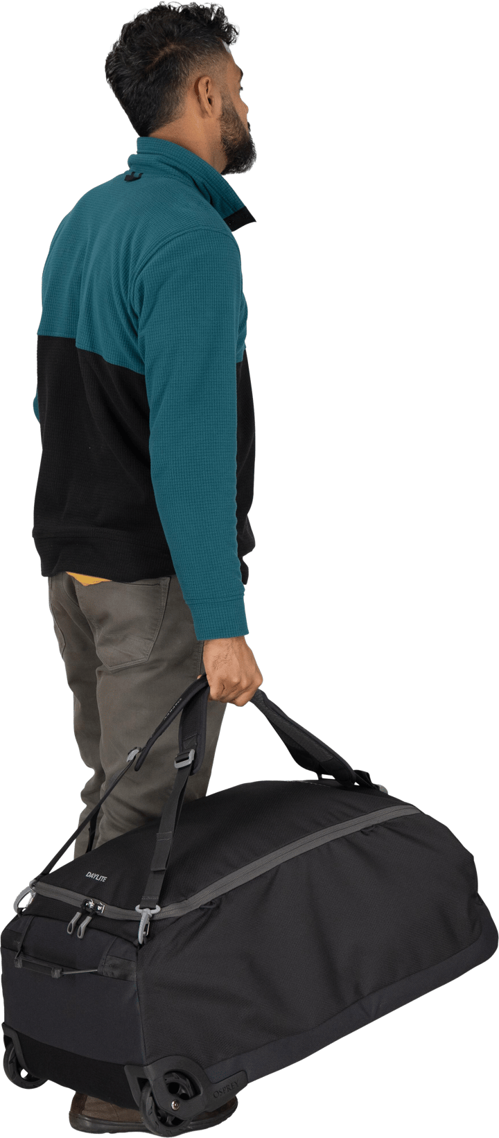 Osprey Daylite Wheeled Duffel 85 Black Osprey