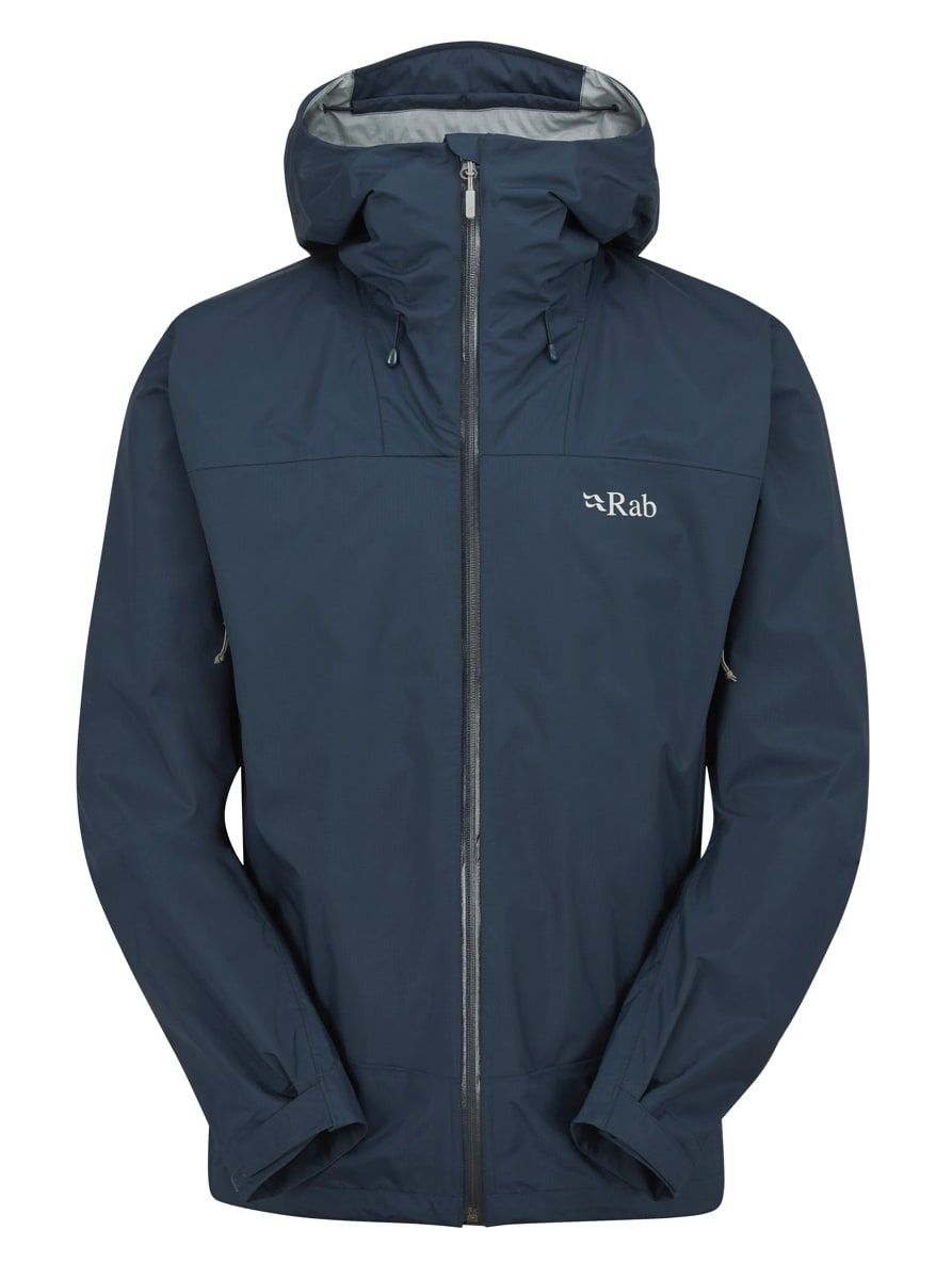 Rab Men's Downpour Plus 2.0 Jacket Tempest Blue