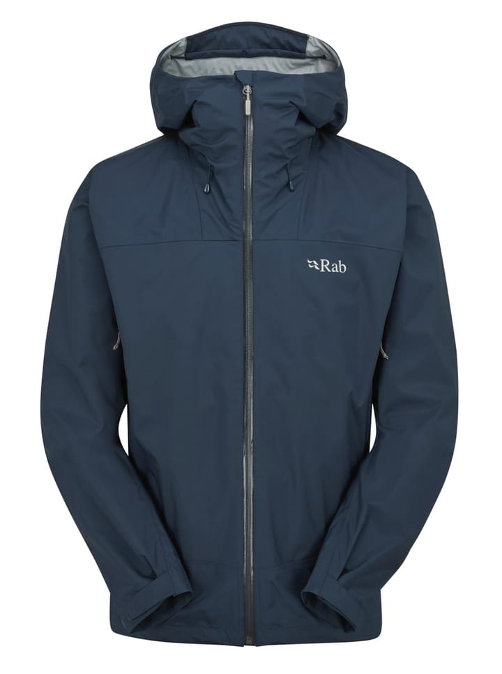 Rab Men's Downpour Plus 2.0 Jacket Tempest Blue Rab