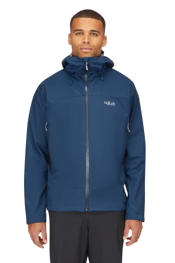 Rab Men's Downpour Plus 2.0 Jacket Tempest Blue Rab