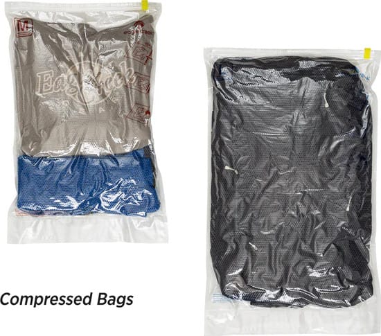 Eagle Creek Pack-It Compression Sack Set M/L Transparent Eagle Creek