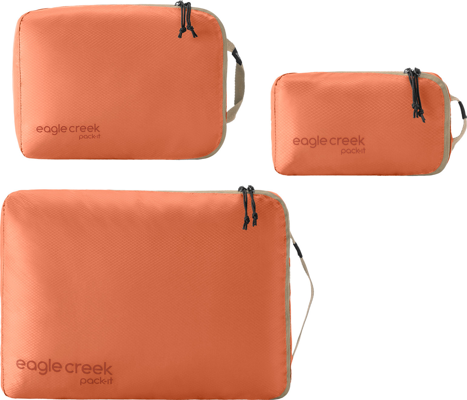 Eagle Creek Pack-It Isolate Cube Set XS/S/M Mandarin, not_defined