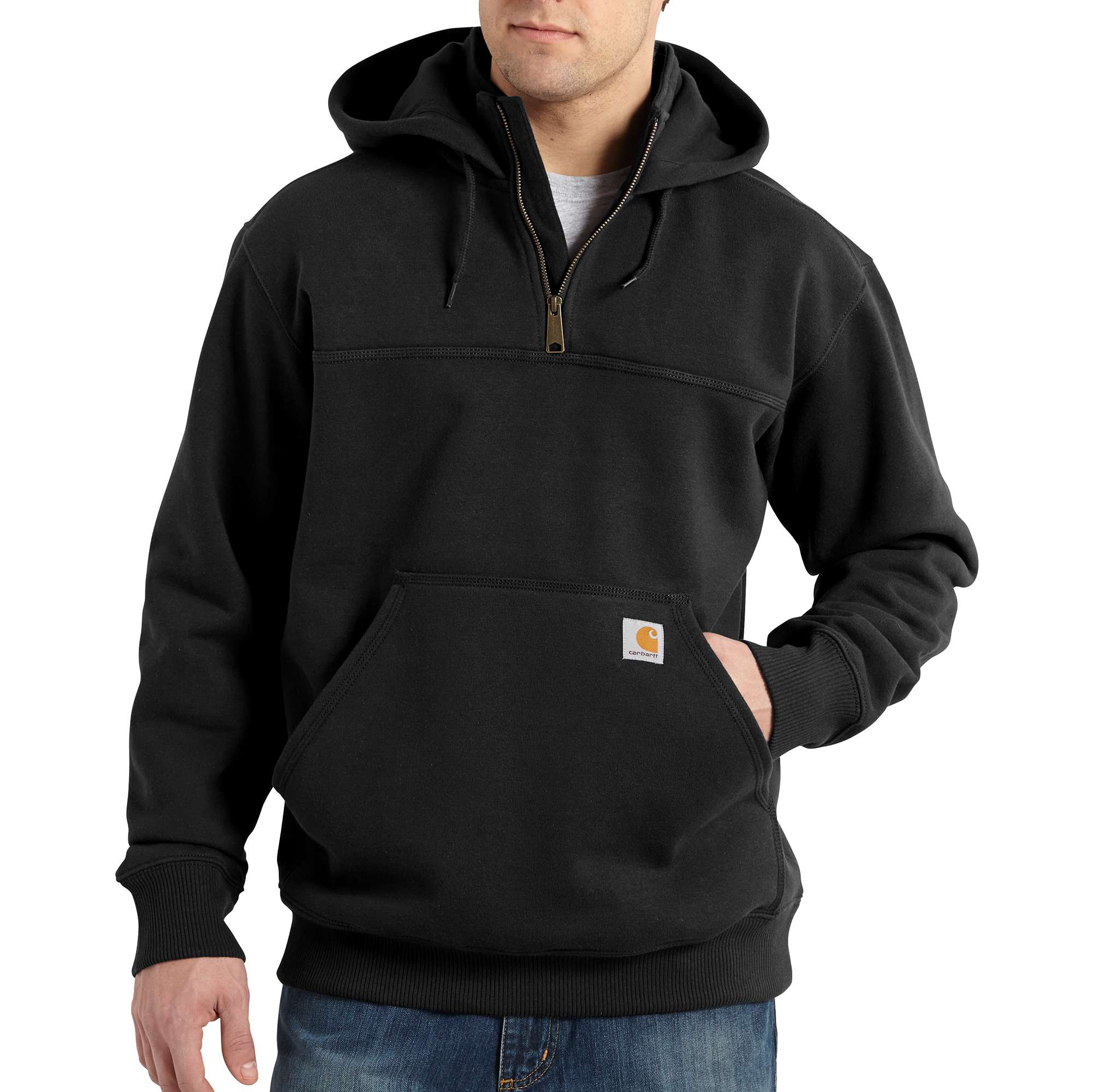 Carhartt Men’s Heavyweight Quarter-Zip Sweatshirt Black