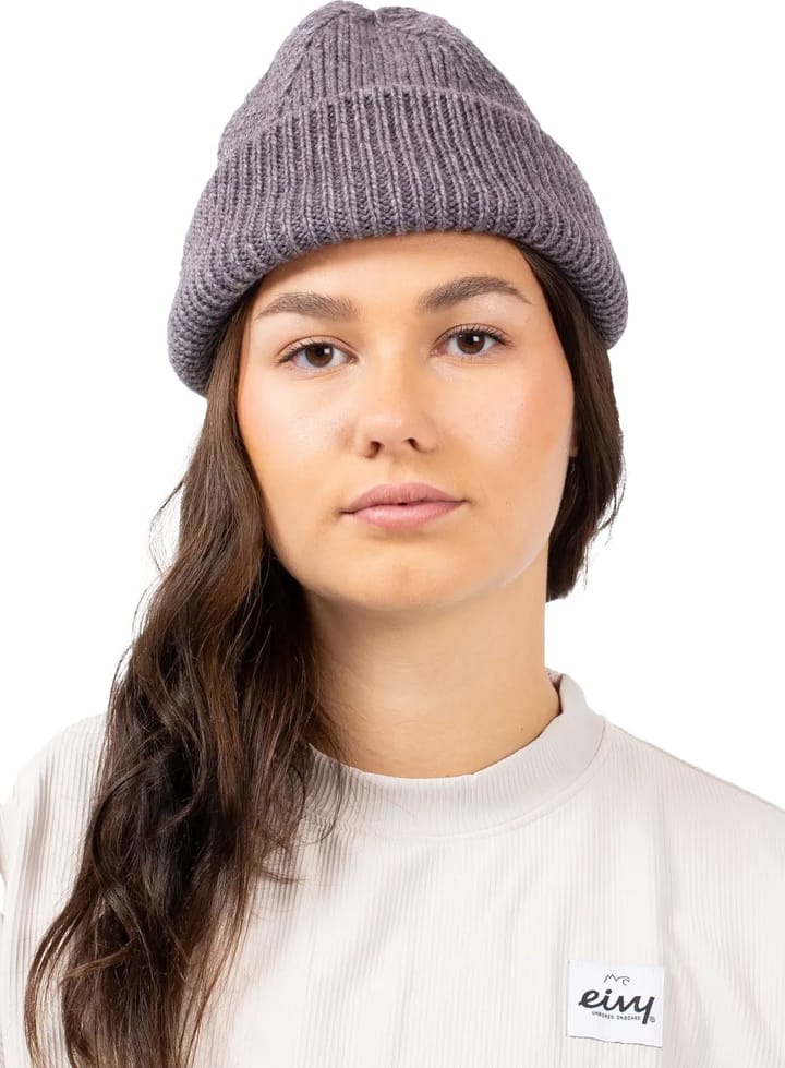 Eivy Women's Easter Rib Wool Beanie Grey Melange Eivy