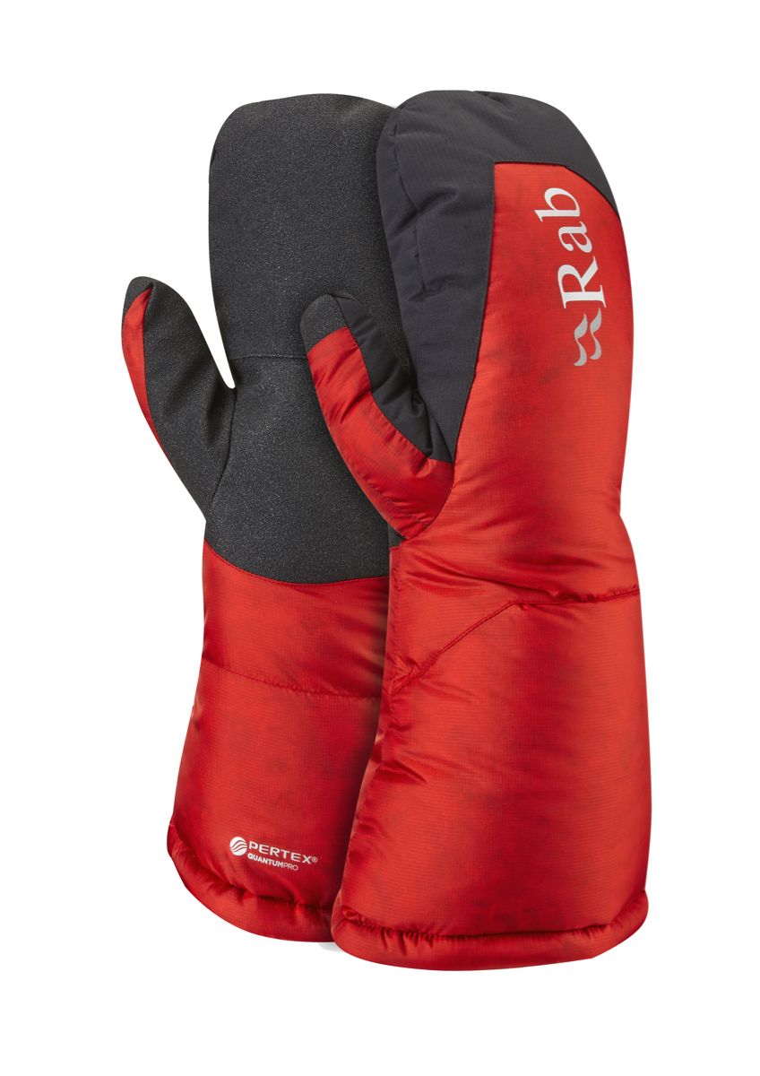 Rab Endurance Down Mitt Fiery Red