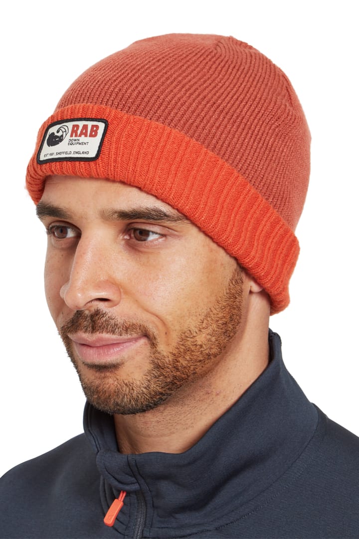 Rab Essential Beanie Tuscan Red/Red Grapefruit Rab