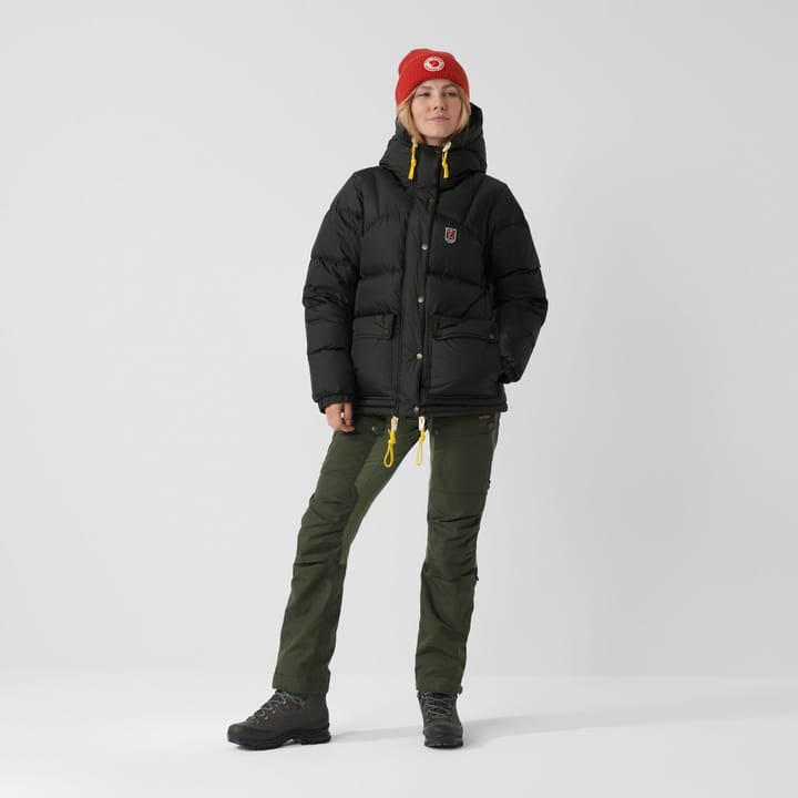 Fjällräven Women's Expedition Down Lite Jacket Patina Green-Mustard Yellow Fjällräven