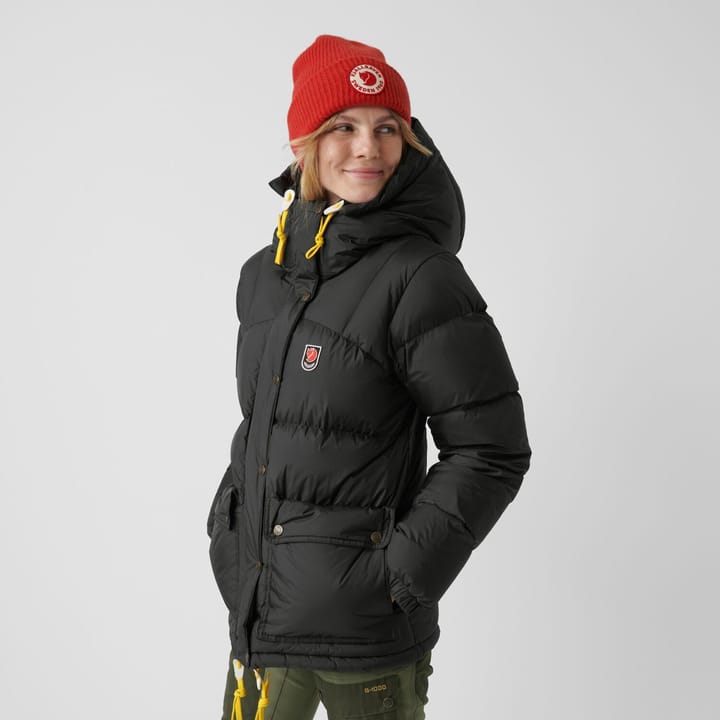 Fjällräven Women's Expedition Down Lite Jacket Patina Green-Mustard Yellow Fjällräven