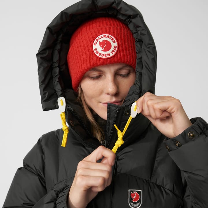 Fjällräven Women's Expedition Down Lite Jacket Flame Orange-Un Blue Fjällräven