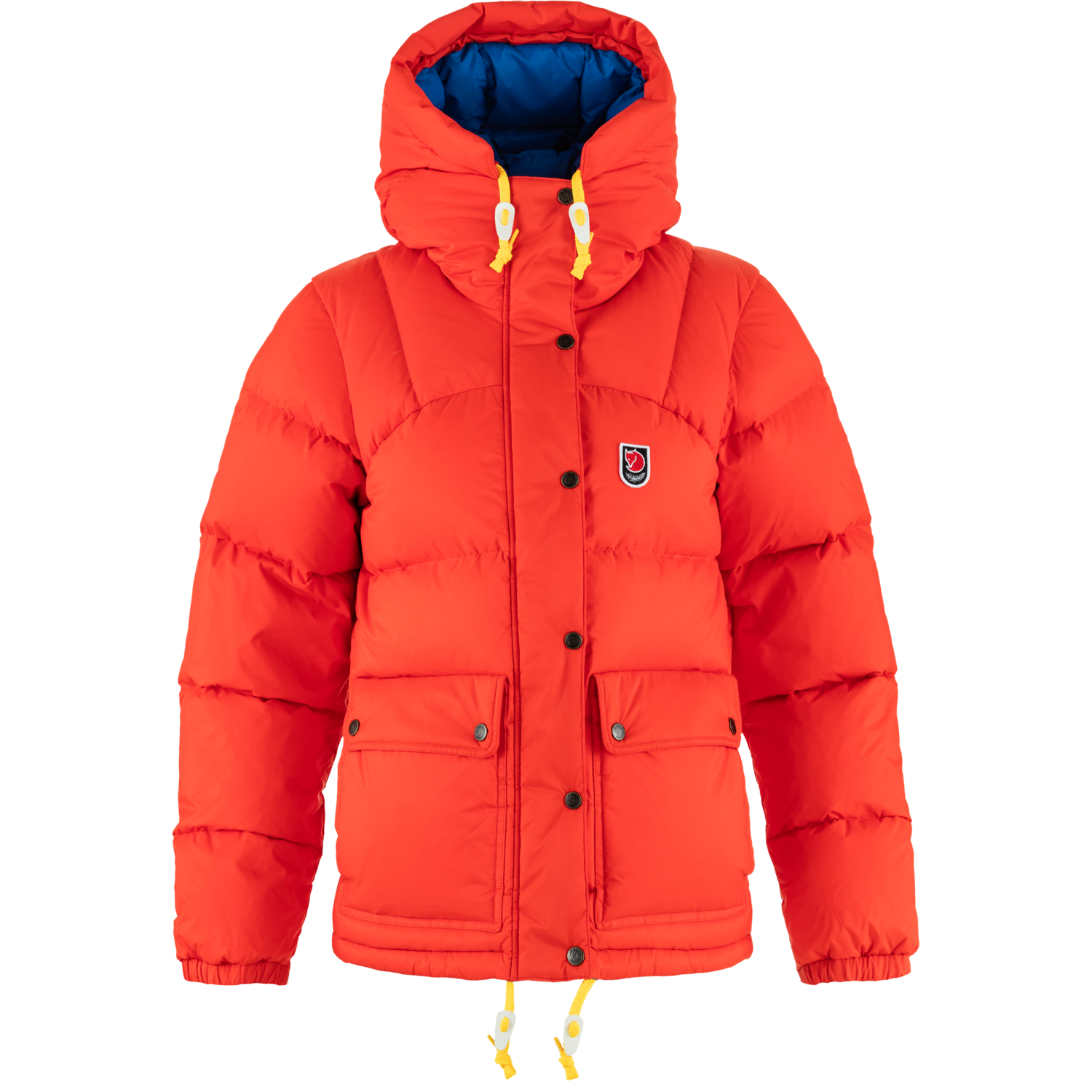 Fjällräven Women’s Expedition Down Lite Jacket Flame Orange-Un Blue